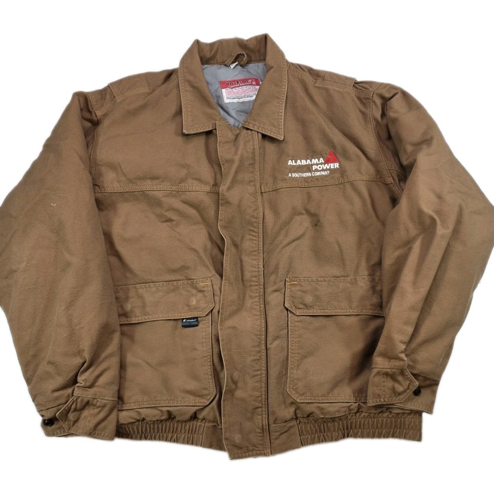 Riverside FR Canvas Flame Resistant Jacket Workwear Men's XL HRC 4